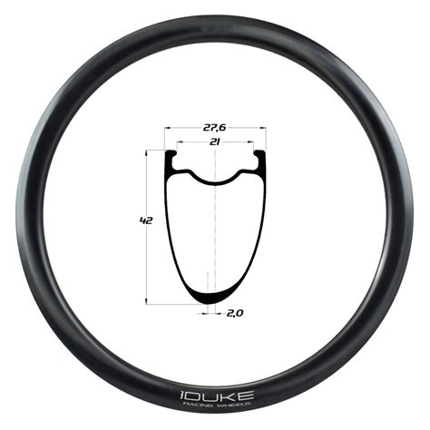 DUKE Baccara 42 SLR2 Ultra Carbon Rim .